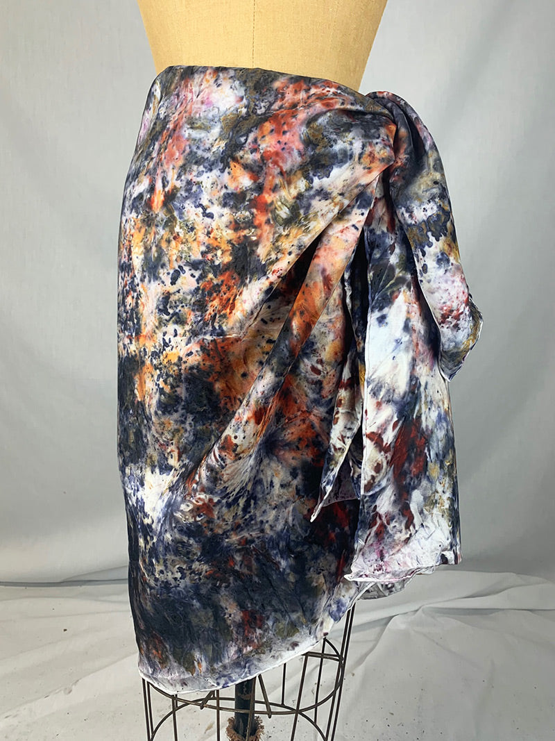 Silk Sarong/Shawl - Dark Side Of The Moon