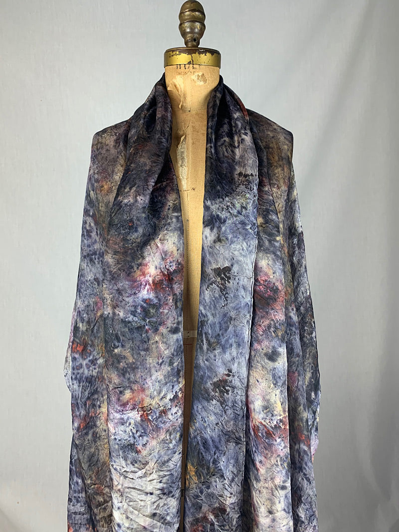 Plant Magick Large Silk Shawl - Earth & Sky