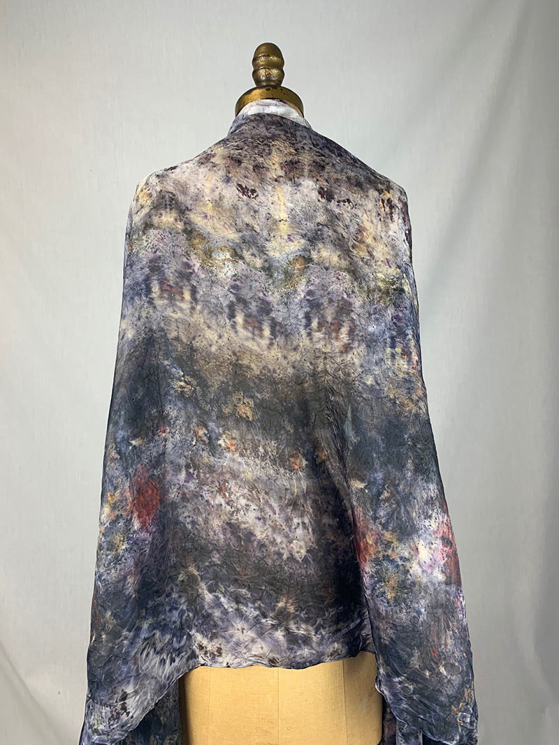 Plant Magick Large Silk Shawl - Earth & Sky