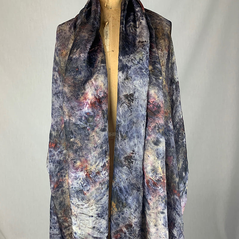 Plant Magick Large Silk Shawl - Earth & Sky