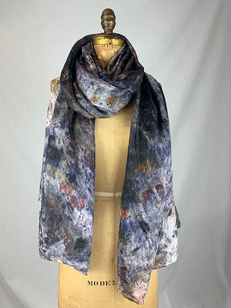 Plant Magick Large Silk Shawl - Earth & Sky