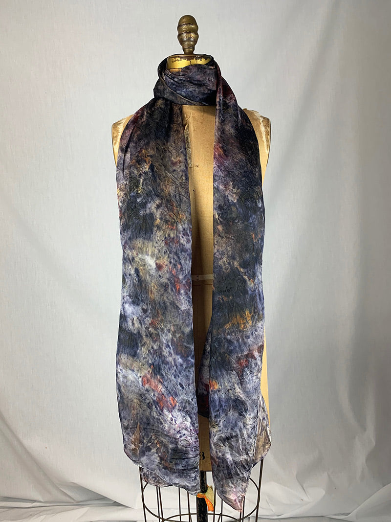 Plant Magick Large Silk Shawl - Earth & Sky