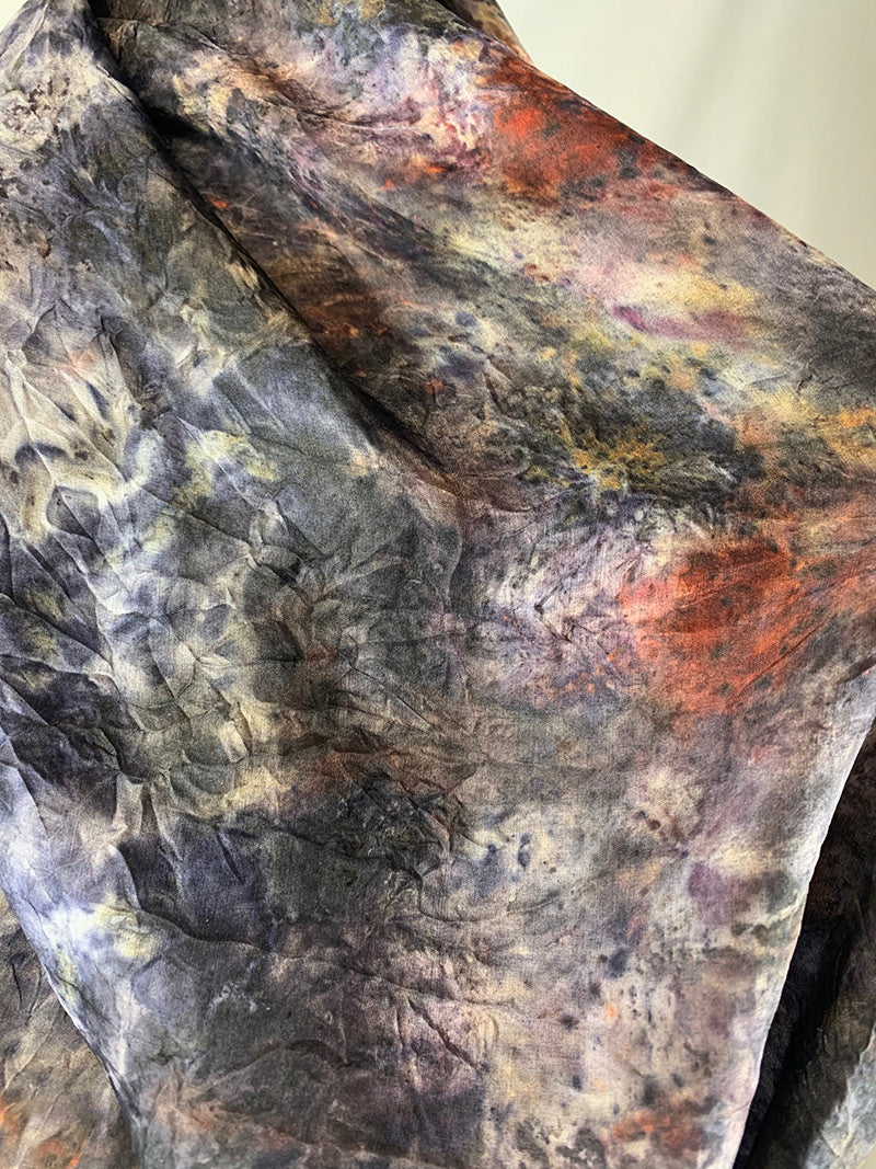 Plant Magick Large Silk Shawl - Earth & Sky