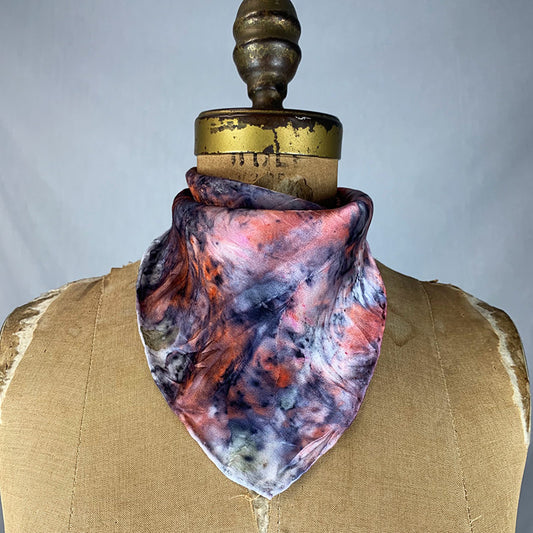 Silk Bandana / Altar Cloth - Flow