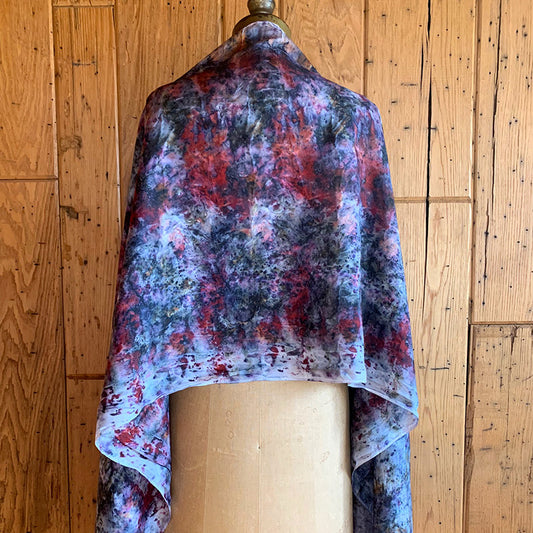 Silk Medicine Shawl - Fire Tender