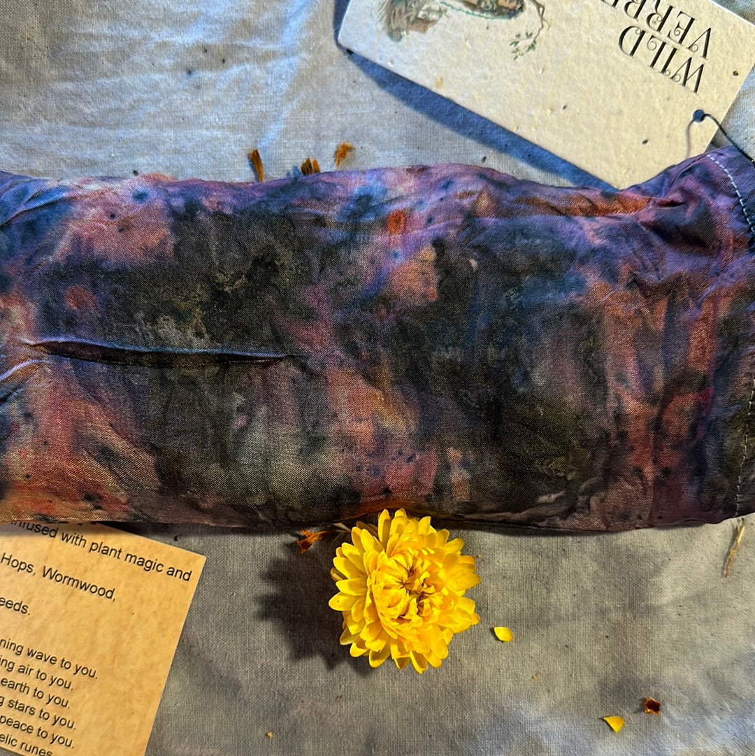 Silk eye pillow - earth magic