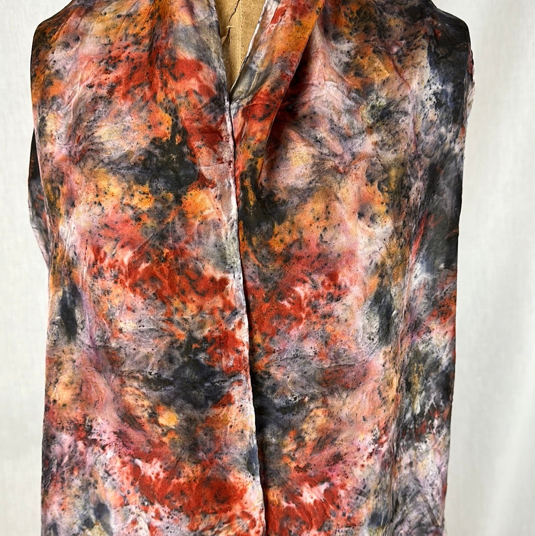 Silk medicine scarf- tree people