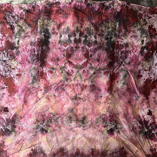 Silk bandana / altar cloth- grounding light