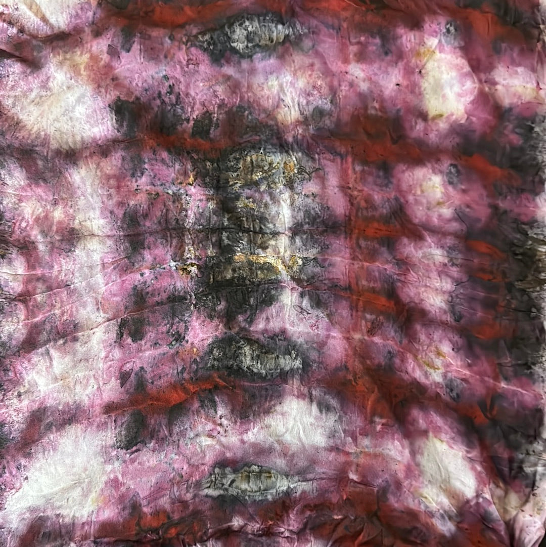 Silk bandana / altar cloth- shadow magic