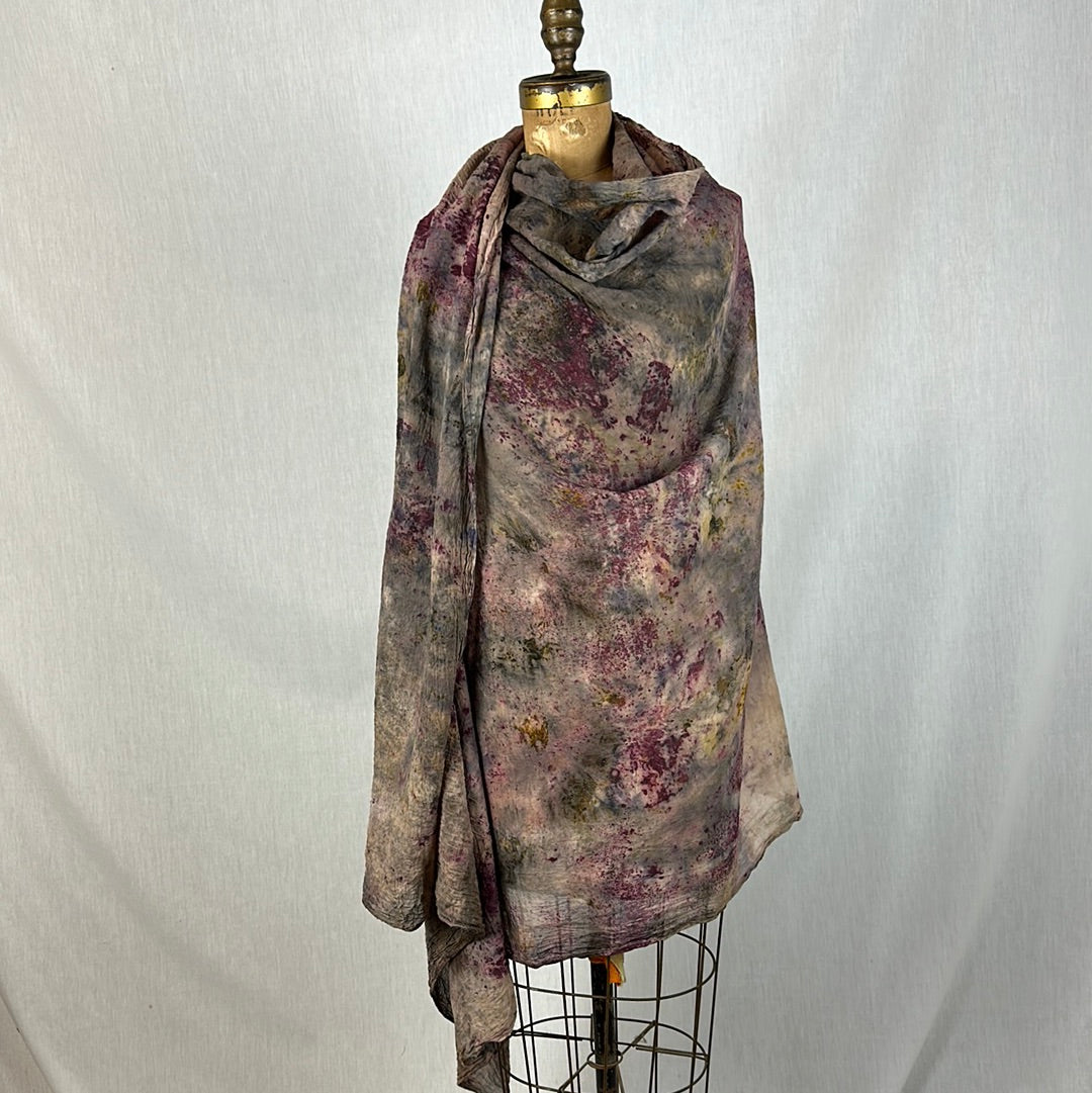 Organic cotton shawl- inner space