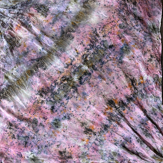 Silk bandana / altar cloth - cosmic evolution
