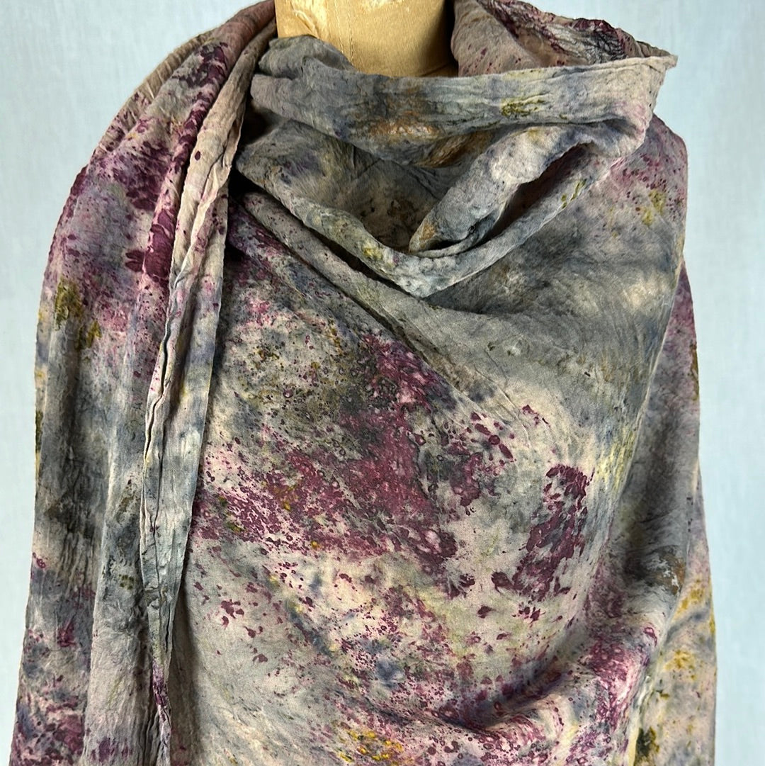 Organic cotton shawl- inner space