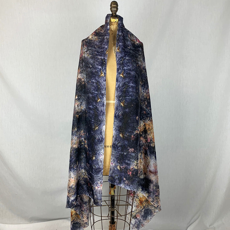 Plant Magick Large Silk Shawl –Inner Eyes