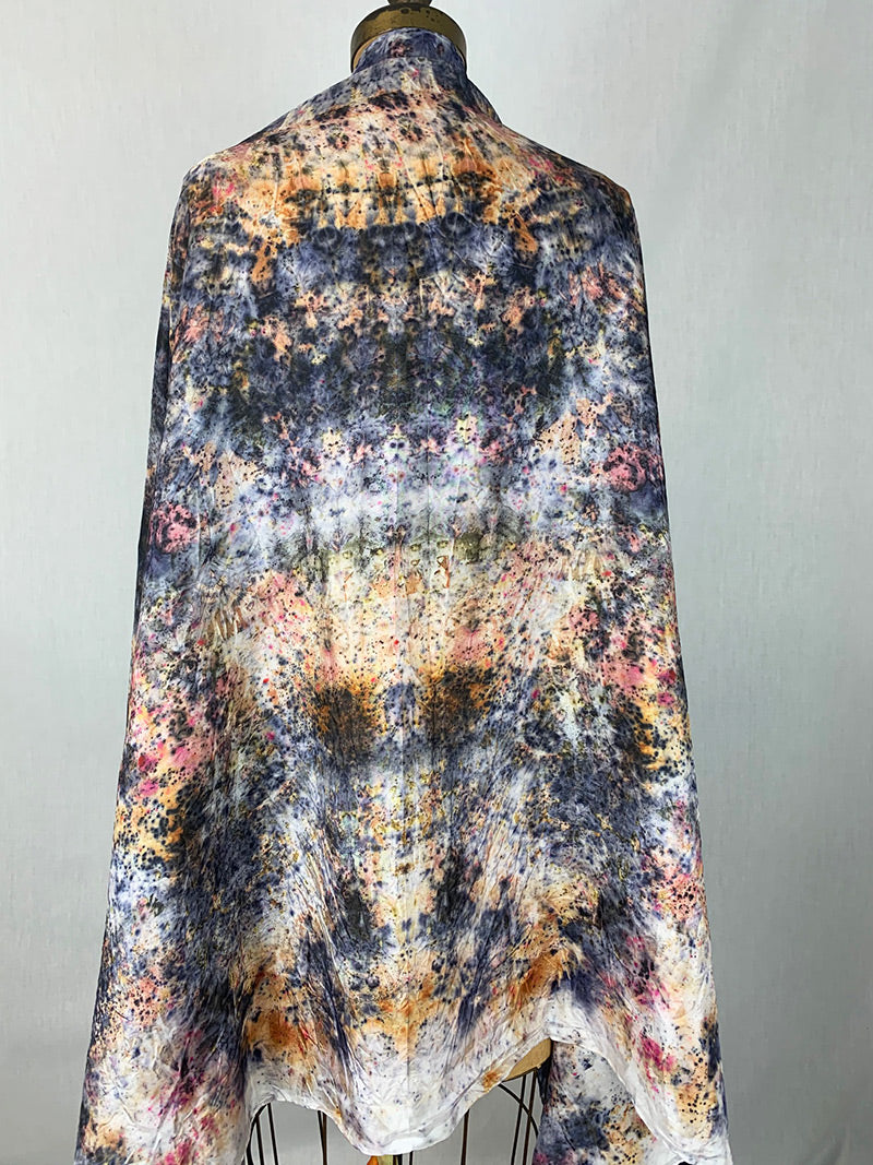 Plant Magick Large Silk Shawl –Inner Eyes