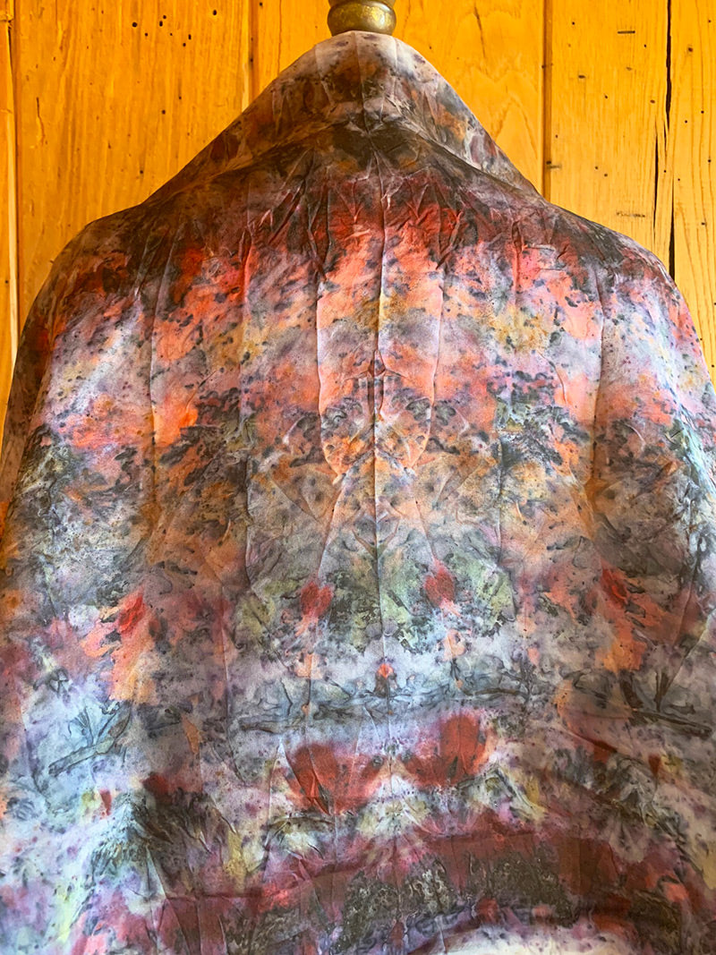 Silk Medicine Shawl - Light Mirror