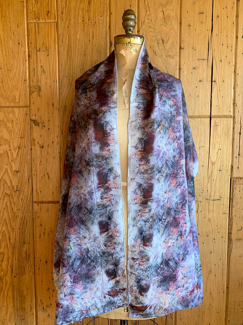 Silk Medicine Shawl - Light Mirror