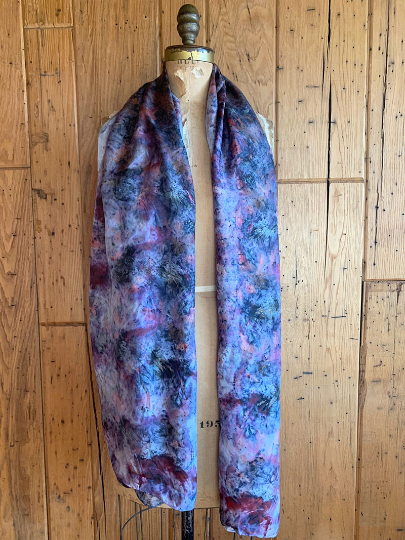 Silk Medicine Shawl - Light Mirror