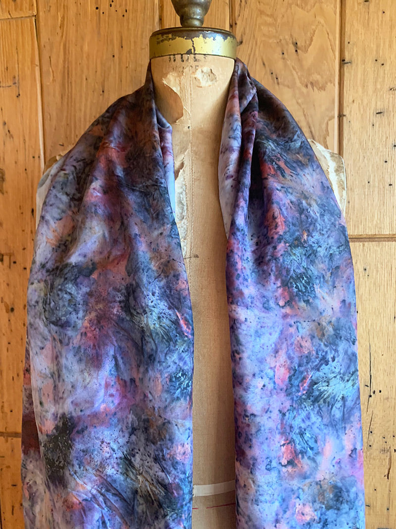 Silk Medicine Shawl - Light Mirror