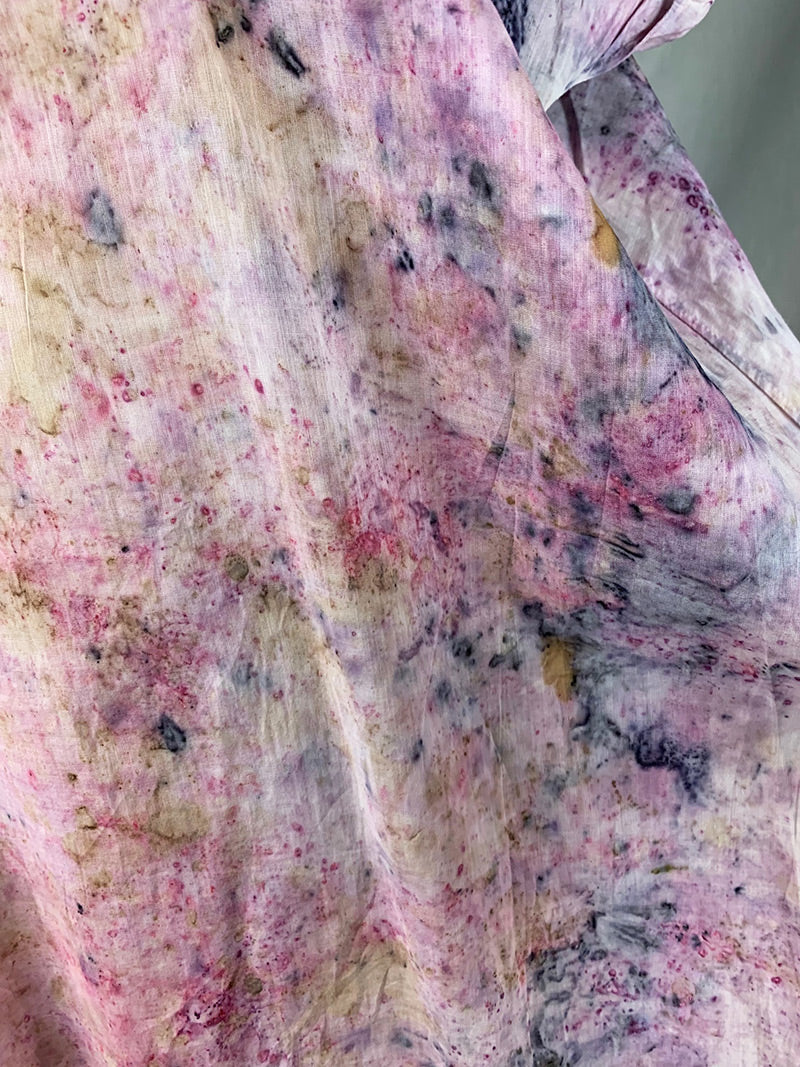 Botanically Dyed Up-Cycled Antique Cotton - Magicking (XL)