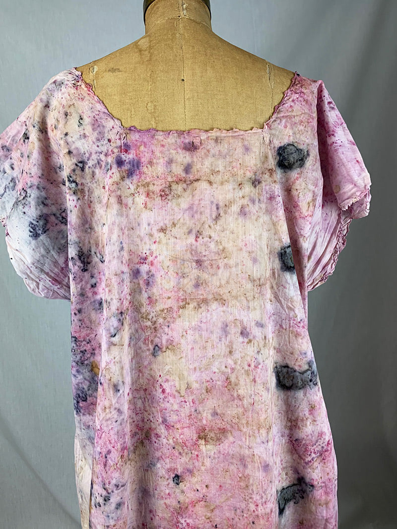 Botanically Dyed Up-Cycled Antique Cotton - Magicking (XL)