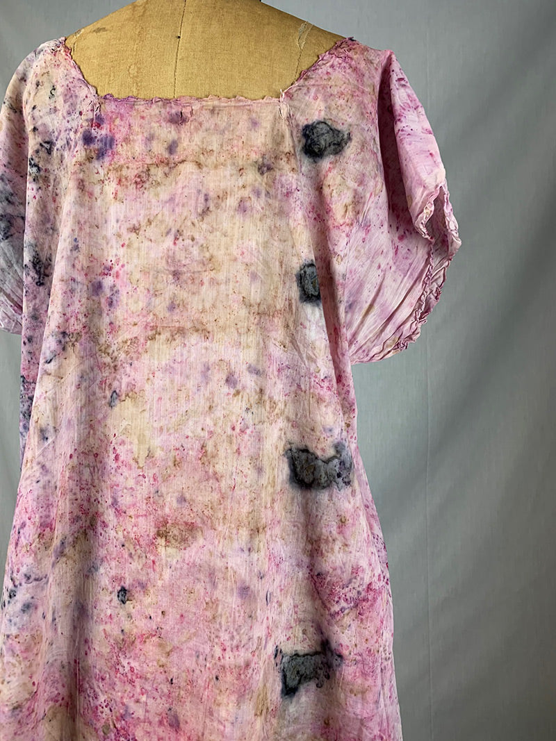 Botanically Dyed Up-Cycled Antique Cotton - Magicking (XL)