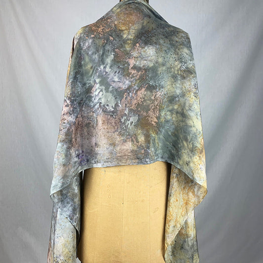 Silk Medicine Shawl - Moon Gaze