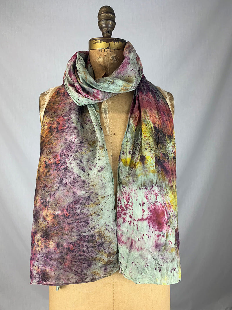 Silk Medicine Scarf - Into the Mystic