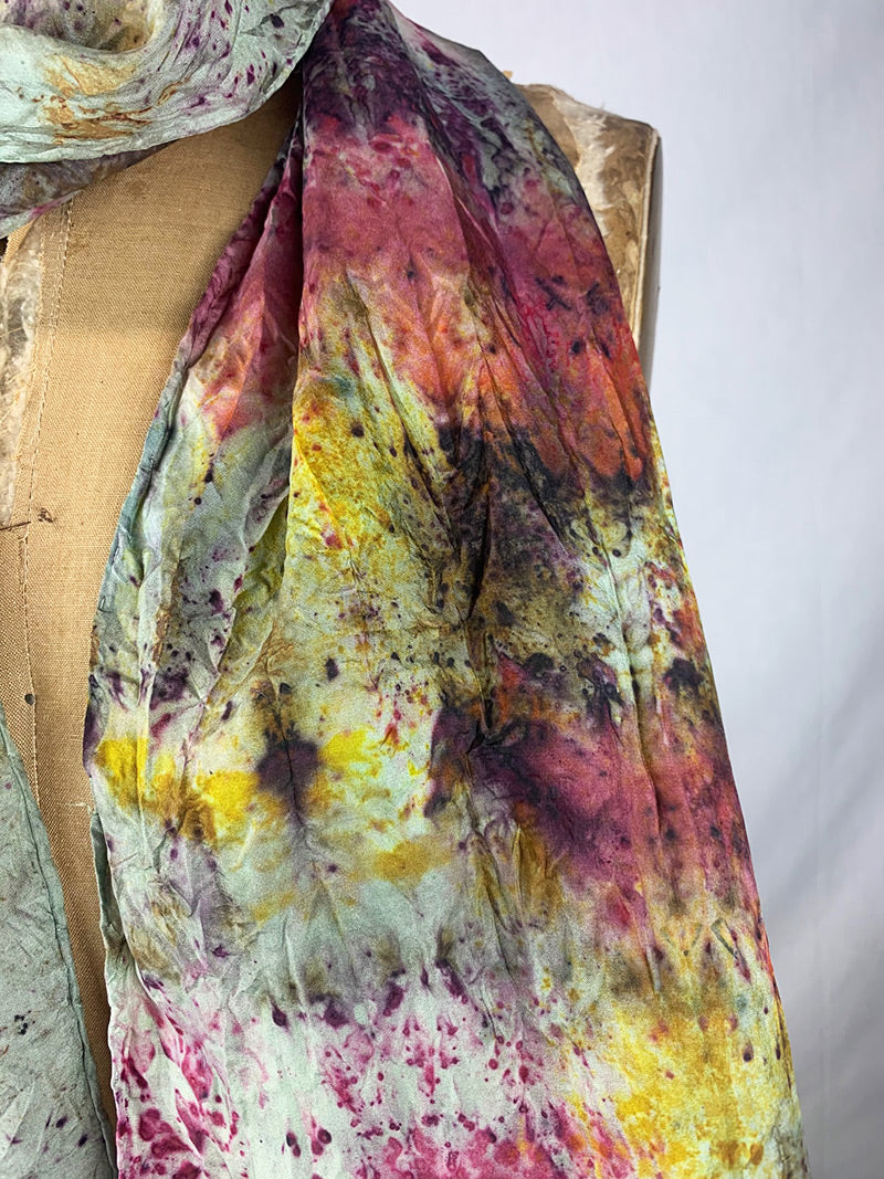 Silk Medicine Scarf - Into the Mystic