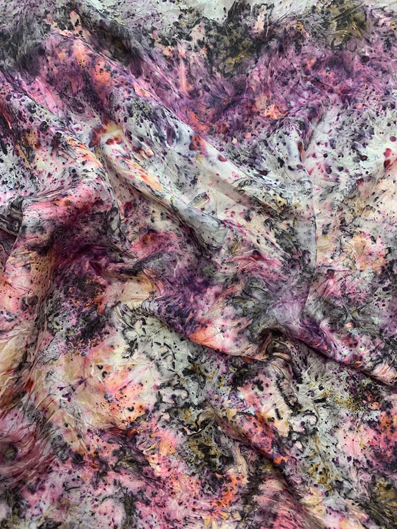 Botanically Dyed Silk - Nephele (Nebula Goddess)