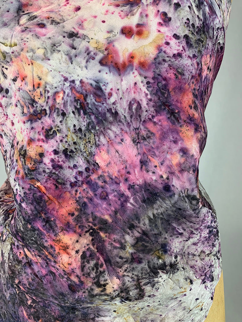 Botanically Dyed Silk - Nephele (Nebula Goddess)