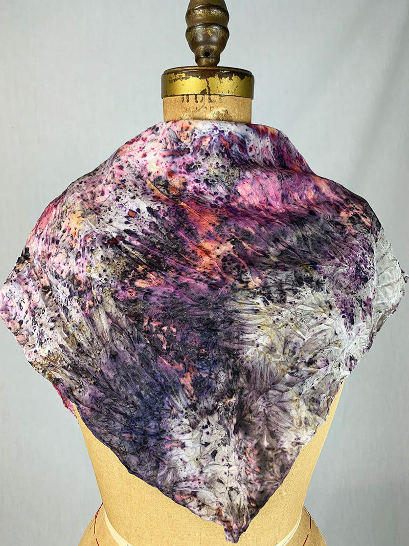 Botanically Dyed Silk - Nephele (Nebula Goddess)