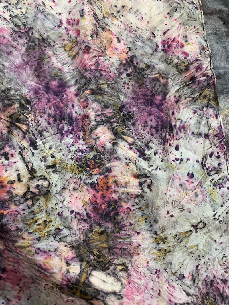 Botanically Dyed Silk - Nephele (Nebula Goddess)