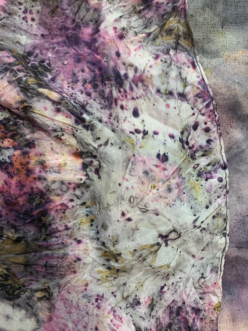 Botanically Dyed Silk - Nephele (Nebula Goddess)