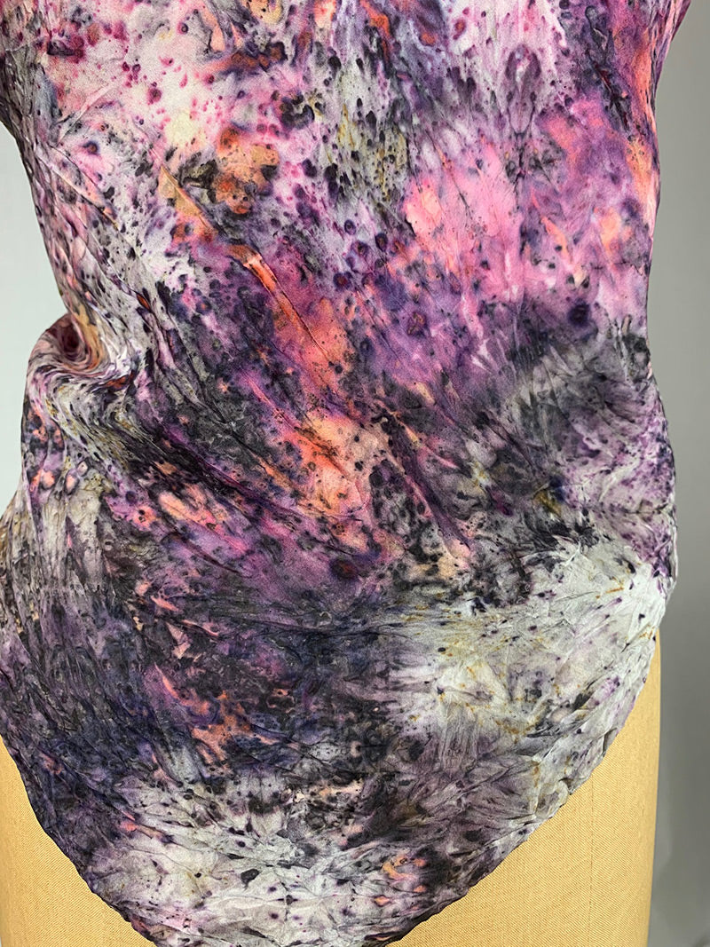 Botanically Dyed Silk - Nephele (Nebula Goddess)