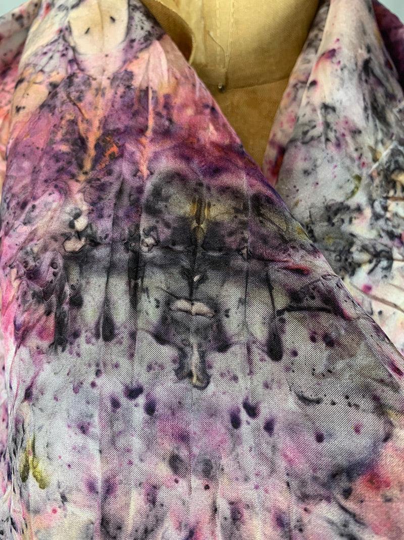 Botanically Dyed Silk - Nephele (Nebula Goddess)
