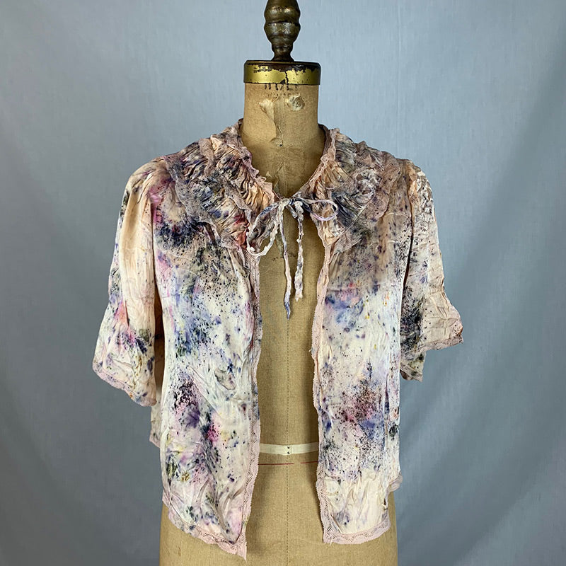 Upcycled Vintage Silk Jacket - New Life
