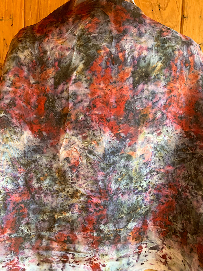 Silk Medicine Shawl - Fire Tender