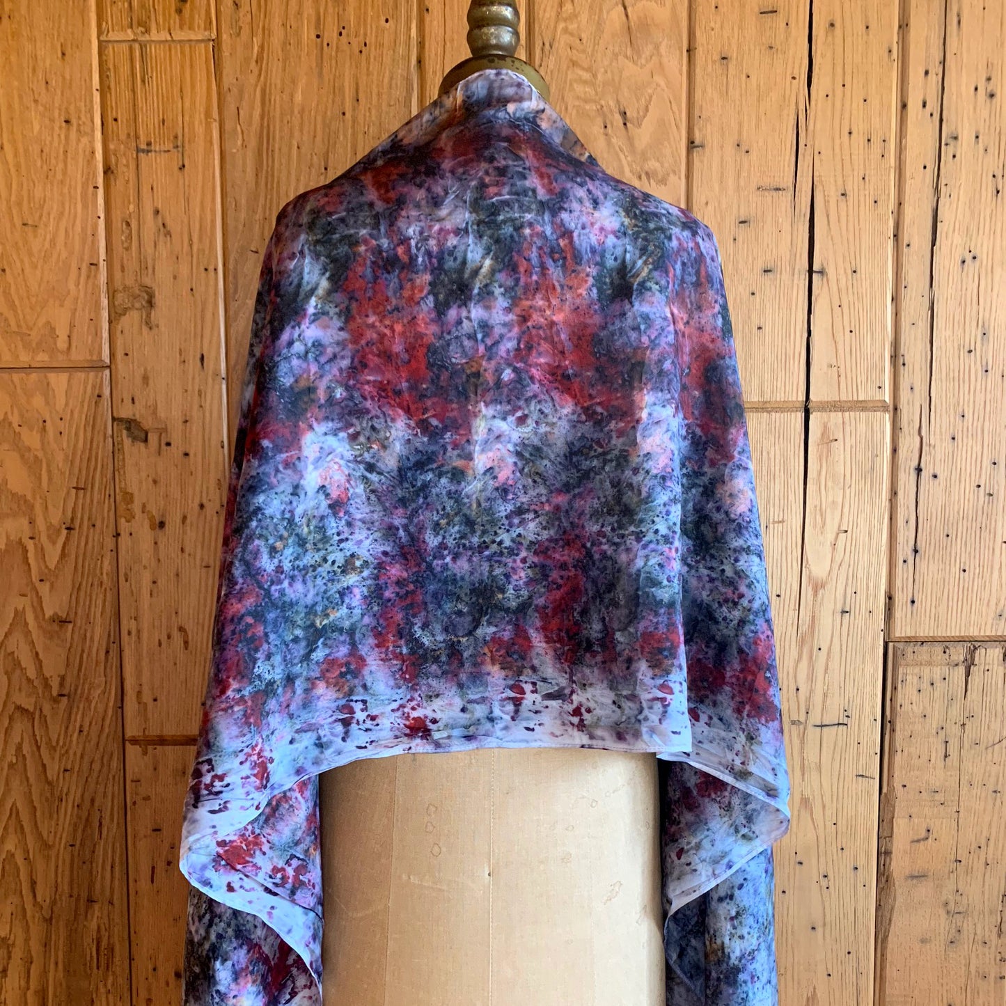 Silk Medicine Shawl - Fire Tender