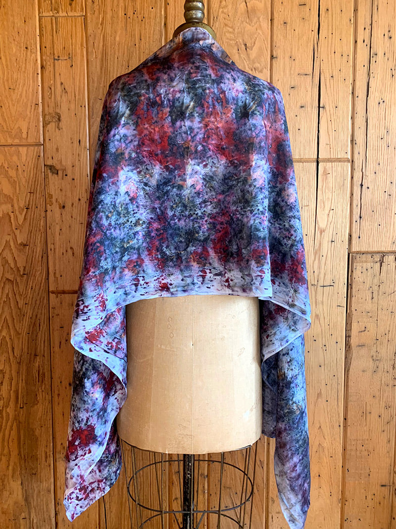 Silk Medicine Shawl - Fire Tender