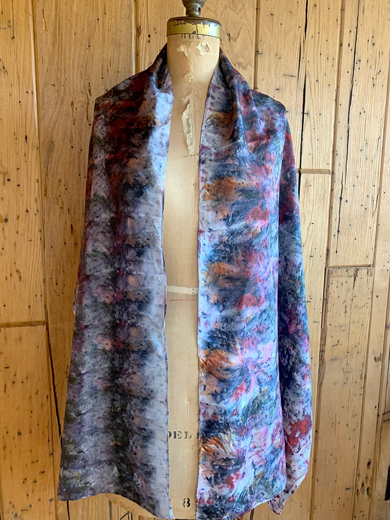 Silk Medicine Shawl - Fire Tender