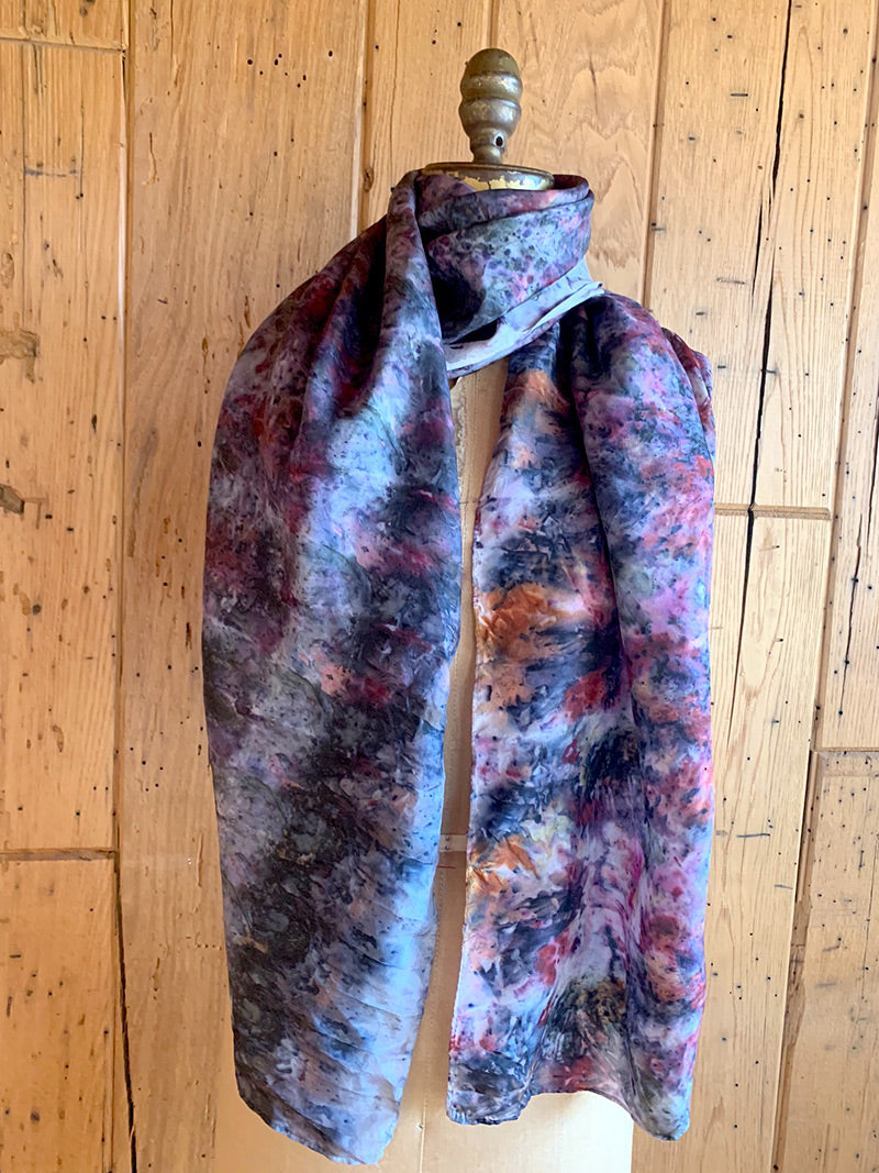 Silk Medicine Shawl - Fire Tender