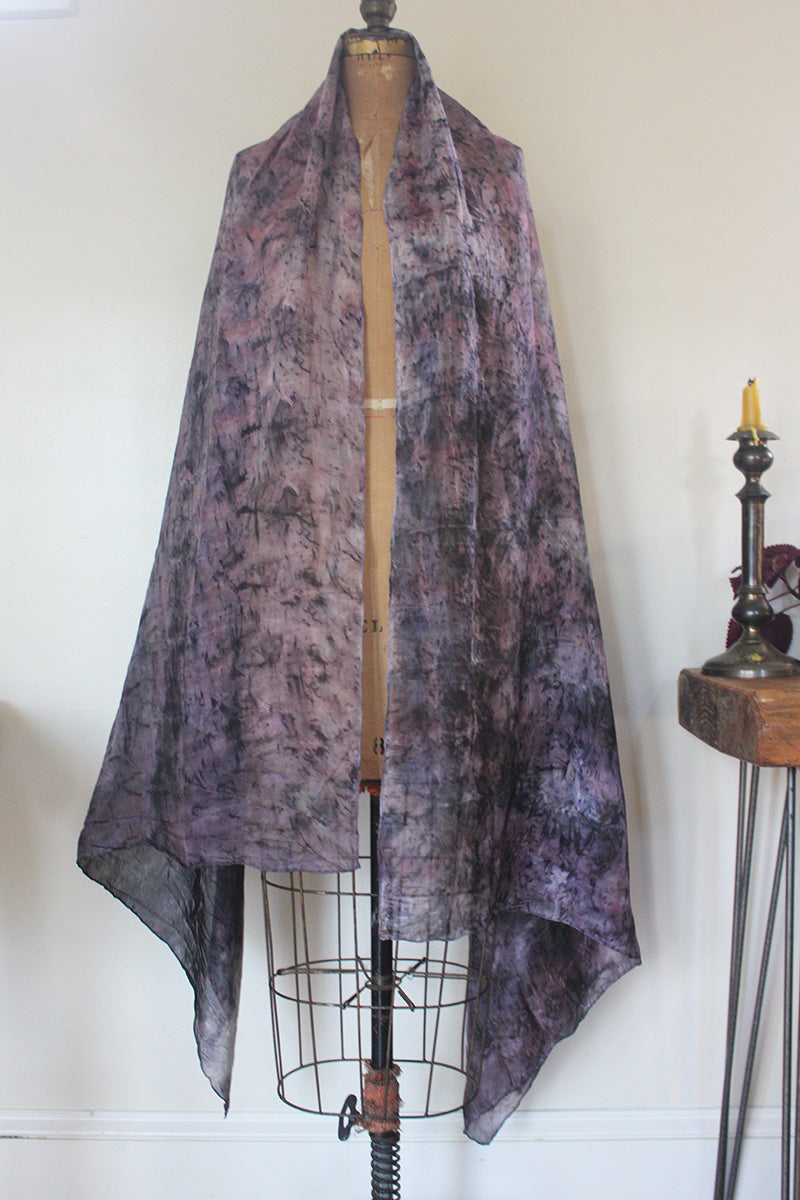 Protection Shawl - Purple Silk