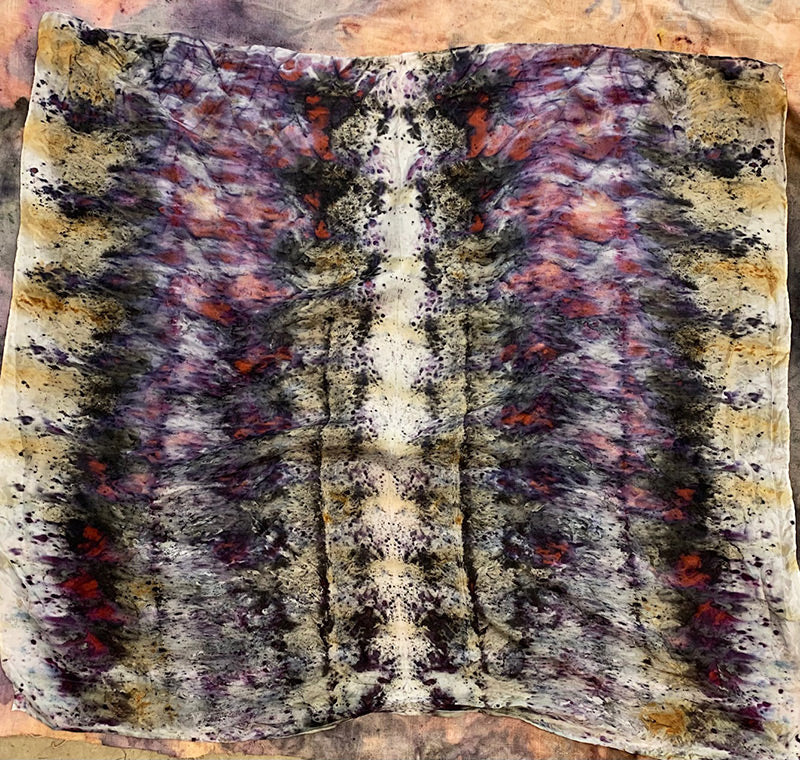 Botanically Dyed Silk Multi Function - Hollow Reed