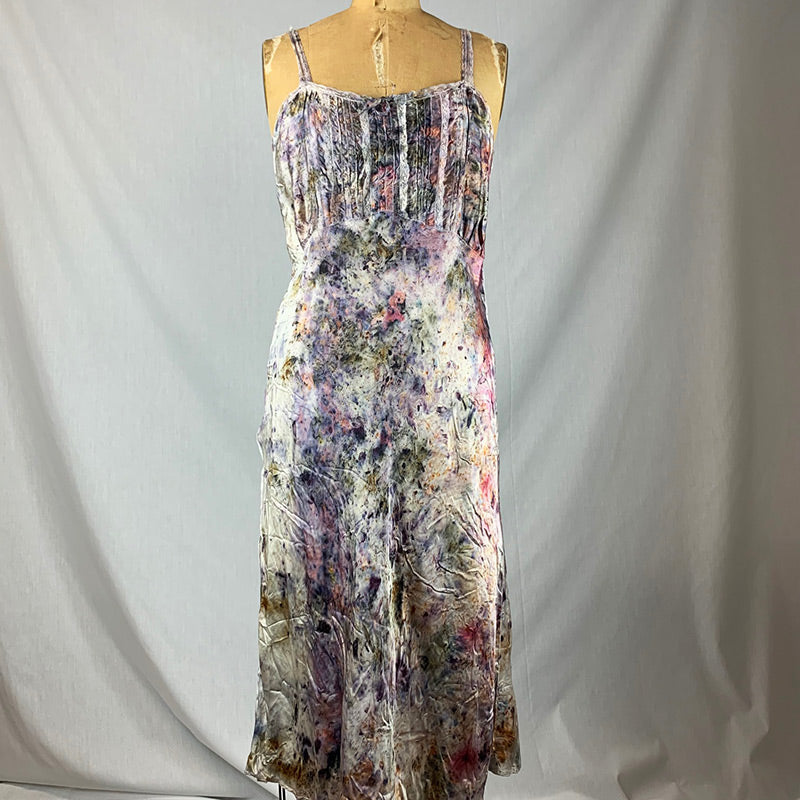 Botanically Dyed Vintage Slip Dress - Rhiannon