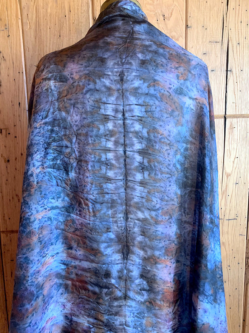 Plant Infused Silk Medicine Shawl - Shedding