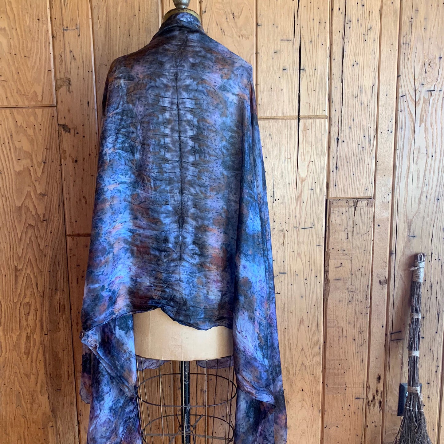 Plant Infused Silk Medicine Shawl - Shedding