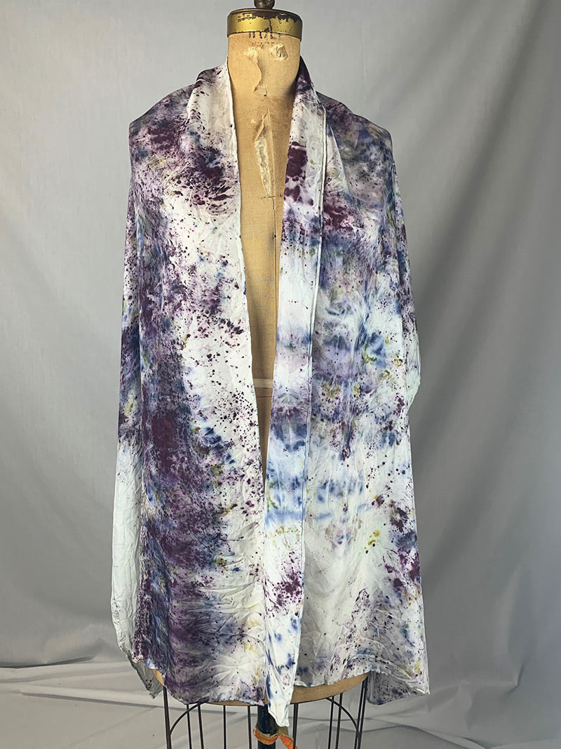 Silk Medicine Scarf - Sky + Sea Magick