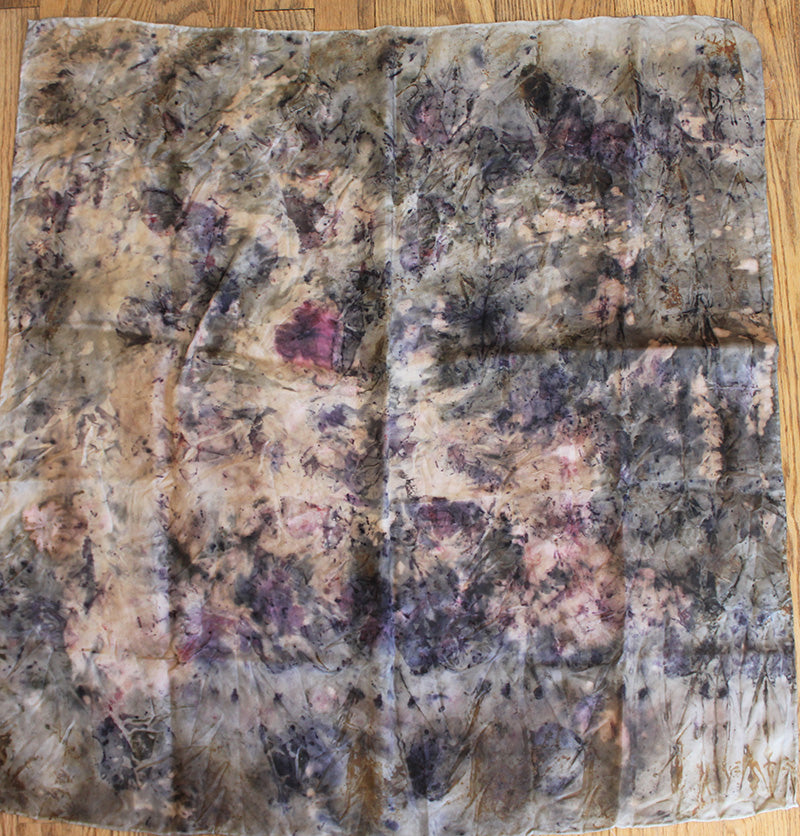 Silk Plant Dyed Protection Scarf