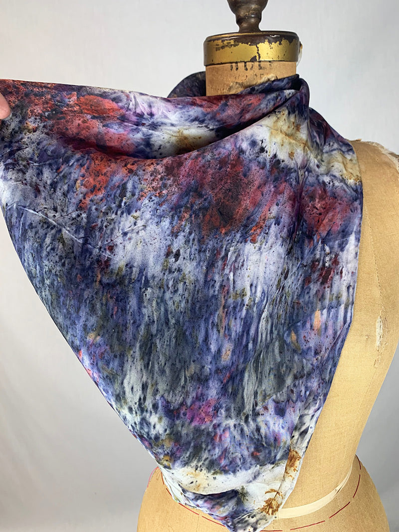 Botanically Dyed Silk Multi Function – Snake Skin