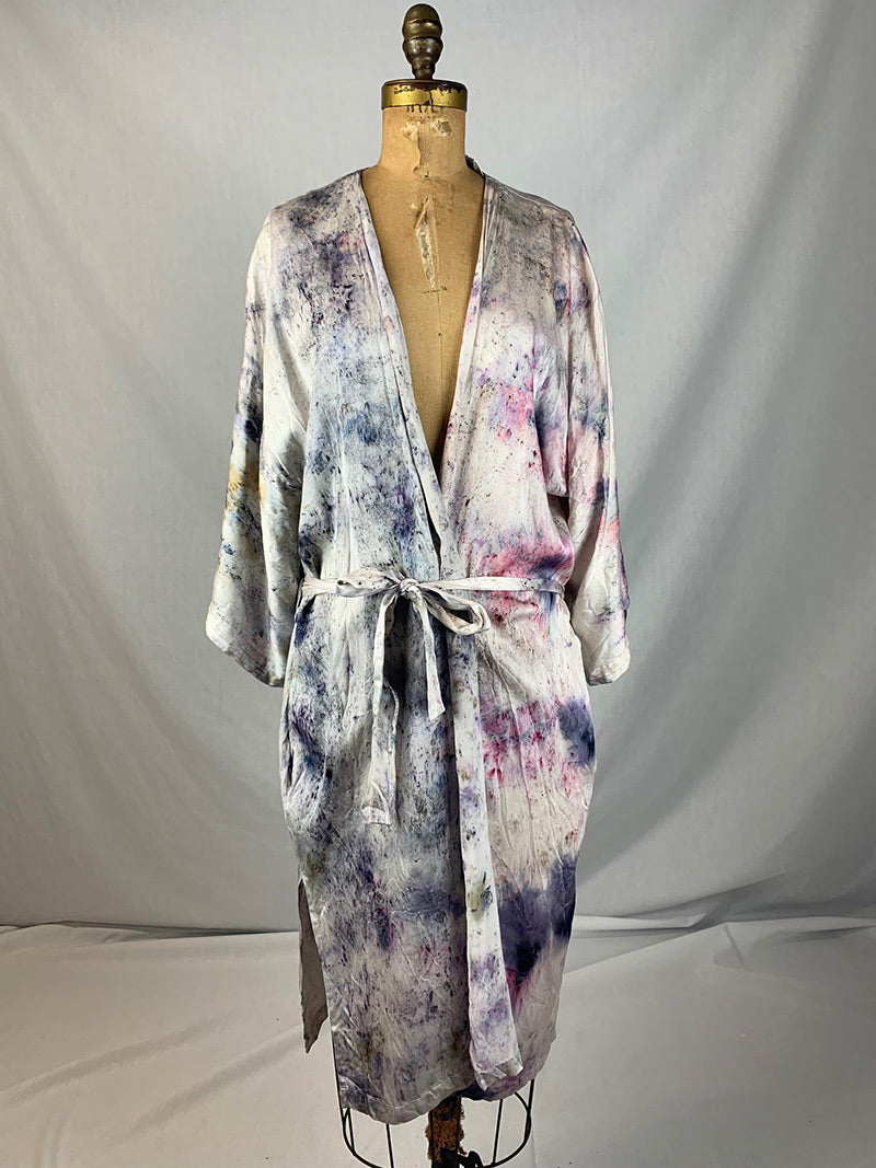 Upcycled Silk Robe - Venus Nights